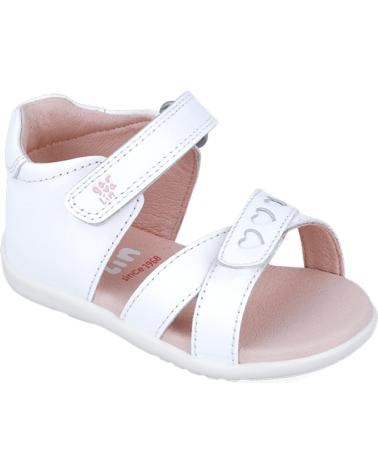 Sandalen für Mädchen GARVALIN SANDALIAS PARA CHICA 252304 BASIC CORAZONES BLANCOC050