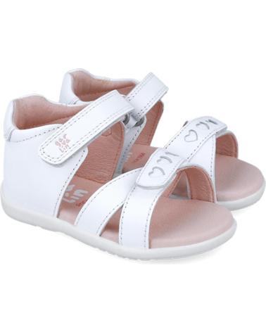 Sandalen für Mädchen GARVALIN SANDALIAS PARA CHICA 252304 BASIC CORAZONES BLANCOC050