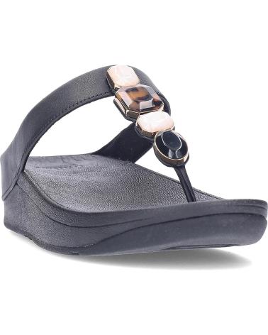 Sandalen für Damen FITFLOP SANDALIAS MUJER FINO MULTI-STONE IU9 ALLBLACK