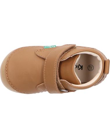 Botas de Niña y Niño KICKERS 584348-10 SABIO CUIR 116 CAMEL CLAIR