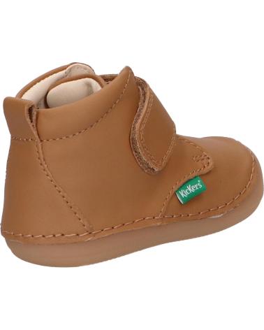Botas de Niña y Niño KICKERS 584348-10 SABIO CUIR 116 CAMEL CLAIR