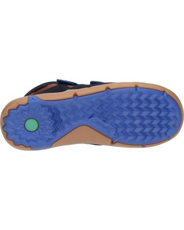 Stivaletti per Bambino KICKERS 878780-10 JUNIBO NYLON 102 MARINE MARRON