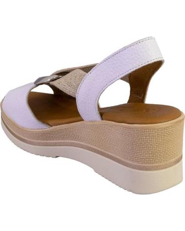 Sandali per Donna KAOLA 1612 SANDALIAS DE MUJER PIEL BLANCO