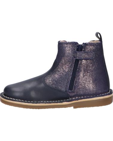 Botins de Menina e Menino KICKERS 748899-10MAELIO COW 102 MARINE METALLIS
