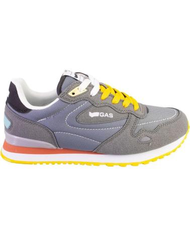 Sportivo per Uomo GAS 51381 ZAPATILLAS CASUAL DE HOMBRE GRIS