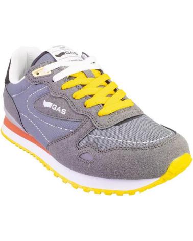 Sportivo per Uomo GAS 51381 ZAPATILLAS CASUAL DE HOMBRE GRIS