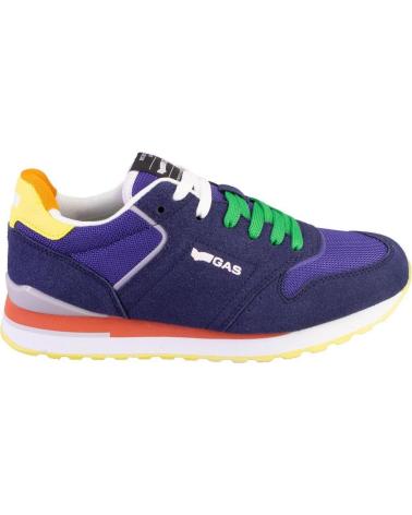 Sportivo per Uomo GAS 51360 ZAPATILLAS CASUAL DE HOMBRE AZUL MARINO
