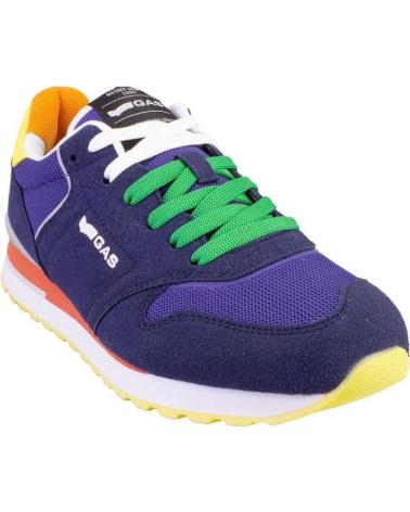 Sportivo per Uomo GAS 51360 ZAPATILLAS CASUAL DE HOMBRE AZUL MARINO