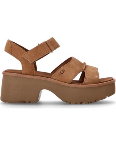 Sandalias-De-Mujer-UGG-SANDALIAS-PLANAS-1167475-MUJER-CUERO-MARRóN