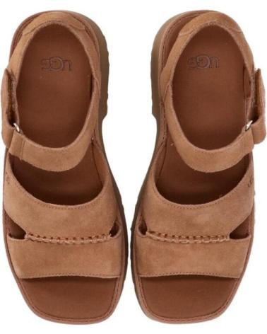 Sandalias-De-Mujer-UGG-SANDALIAS-PLANAS-1167475-MUJER-CUERO-MARRóN