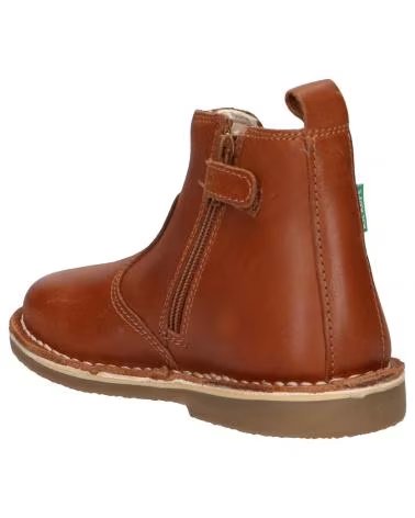 Stivaletti per Bambina e Bambino KICKERS 748898-10 MAELIO CUIR 114 CAMEL