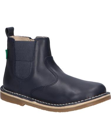 Botins de Menina e Menino KICKERS 748898-10 MAELIO CUIR 10 MARINE