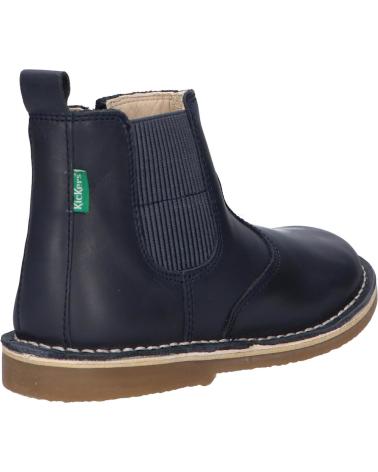 Botins de Menina e Menino KICKERS 748898-10 MAELIO CUIR 10 MARINE