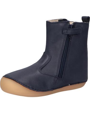 Botas de Menina KICKERS 584419-10 SOCOOL CUIR 102 MARINE
