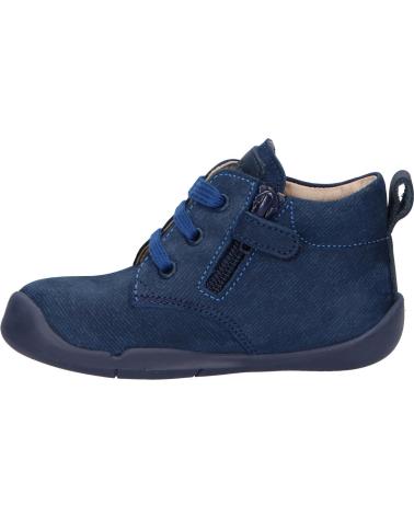 Schuhe für Junge KICKERS 858401-10 WAZZAP CUIR NAPPA 103 MARINE JEANS