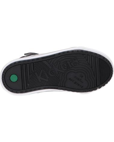 Botins de Menino KICKERS 915780-30 GECKIRA HI 16 ARGENT GLITTER