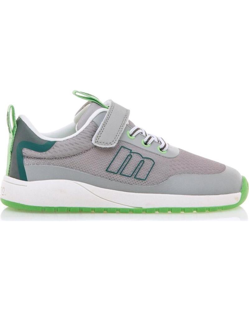 Trainers-De-Niño-MTNG-ZAPATILLAS-DE-DEPORTE-MUSTANG-GRIS-Y-VERDE