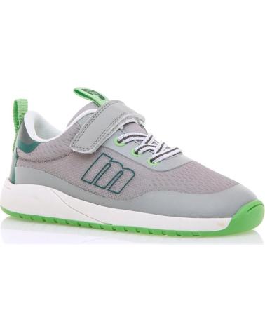 Trainers-De-Niño-MTNG-ZAPATILLAS-DE-DEPORTE-MUSTANG-GRIS-Y-VERDE