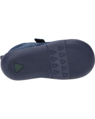 Schuhe für Junge KICKERS 858401-10 WAZZAP CUIR NAPPA 103 MARINE JEANS