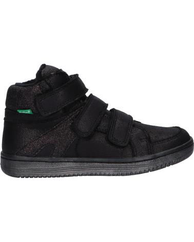Botins de Menino KICKERS 739362-30 LOHAN 81 NOIR BRILL