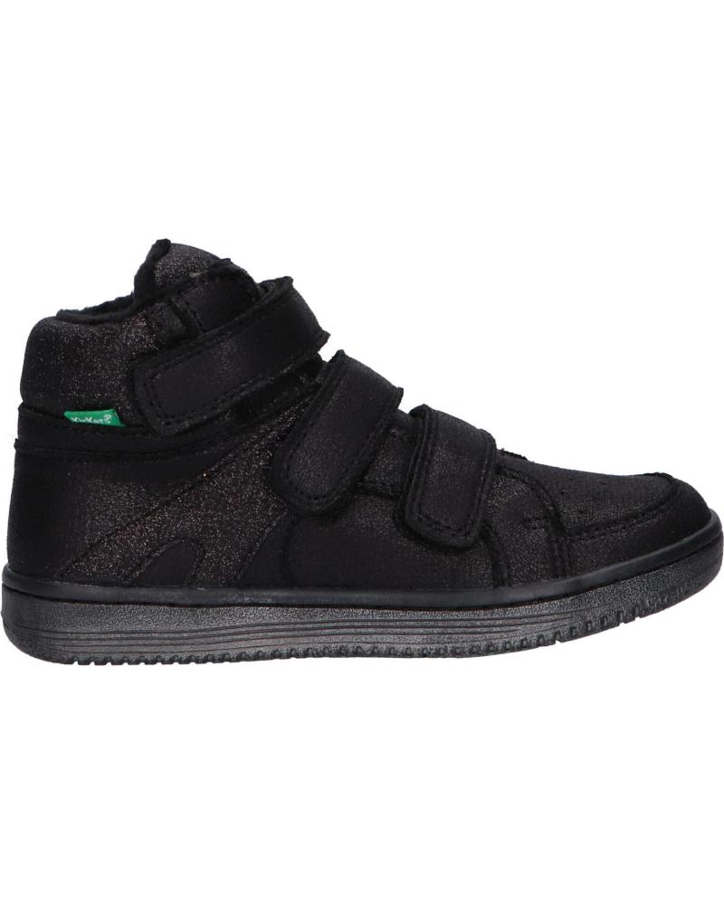 Botins de Menino KICKERS 739362-30 LOHAN 81 NOIR BRILL