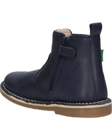 Botins de Menina e Menino KICKERS 748898-10 MAELIO CUIR 10 MARINE
