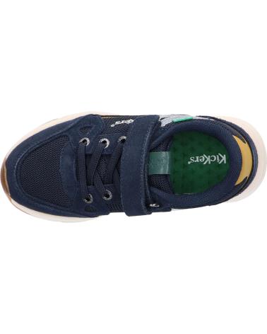 Sapatilhas de Menino KICKERS 910830-30 KIFUJIN 103 MARINE VERT JAU