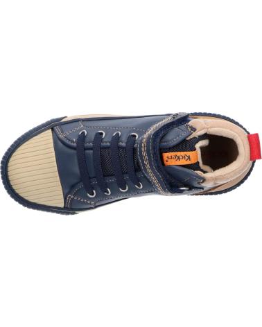 Botins de Menino KICKERS 915740-30 GECKIRO HI 10 MARINE