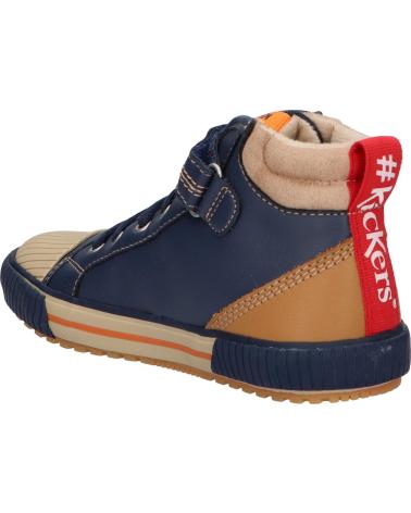 Botins de Menino KICKERS 915740-30 GECKIRO HI 10 MARINE