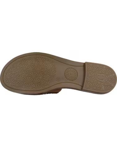 Sandalen für Damen CARMELA SANDALIAS MUJER MODELO 162415C COLOR MARRON CAMEL