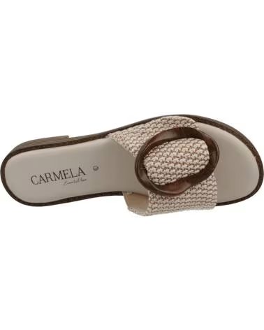 CARMELA SANDALIAS 162415-7 EN PARA MUJER BEIGE