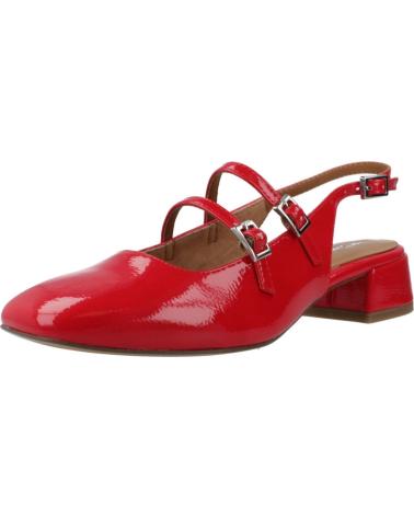 SAPATOS DE SALÃO EM VERNIZ TAMARIS MODELO 29510 44 VERMELHO REDPTN REDPTN