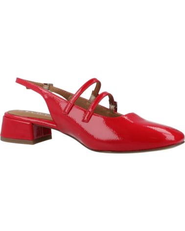 SAPATOS DE SALÃO EM VERNIZ TAMARIS MODELO 29510 44 VERMELHO REDPTN REDPTN