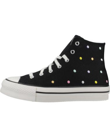Sportivo per Donna e Bambina CONVERSE ZAPATILLAS MUJER MODELO CHUCK TAYLOR ALL STAR LIFT POLKA DOT BLKWHT