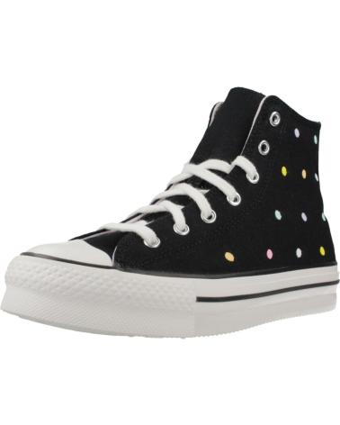 Sportivo per Donna e Bambina CONVERSE ZAPATILLAS MUJER MODELO CHUCK TAYLOR ALL STAR LIFT POLKA DOT BLKWHT