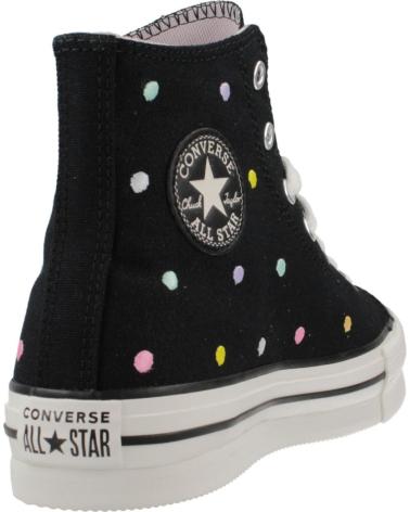 Sportivo per Donna e Bambina CONVERSE ZAPATILLAS MUJER MODELO CHUCK TAYLOR ALL STAR LIFT POLKA DOT BLKWHT