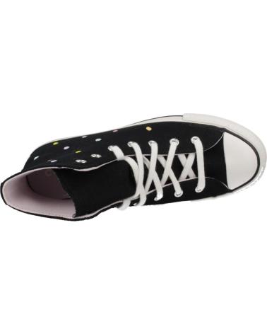 Sportivo per Donna e Bambina CONVERSE ZAPATILLAS MUJER MODELO CHUCK TAYLOR ALL STAR LIFT POLKA DOT BLKWHT