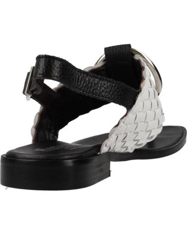PLUMERS SANDALIAS PLUMERS MODELO 3886P CON TIRA TRENZADA NEGRO