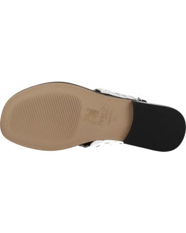 PLUMERS SANDALIAS PLUMERS MODELO 3886P CON TIRA TRENZADA NEGRO