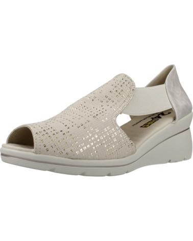 Sandali per Donna 24 HORAS SANDALIAS MUJER MODELO 26450 COLOR BEIS CREMA