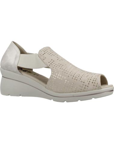 Sandali per Donna 24 HORAS SANDALIAS MUJER MODELO 26450 COLOR BEIS CREMA