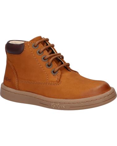 Botines de Niño KICKERS 785323-10 TACKLAND GOLF 116 CAMEL MARRON