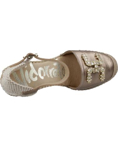 Sandali per Donna VIDORRETA ALPARGATAS MUJER MODELO 06936NMTI COLOR BRONCE CUERDA