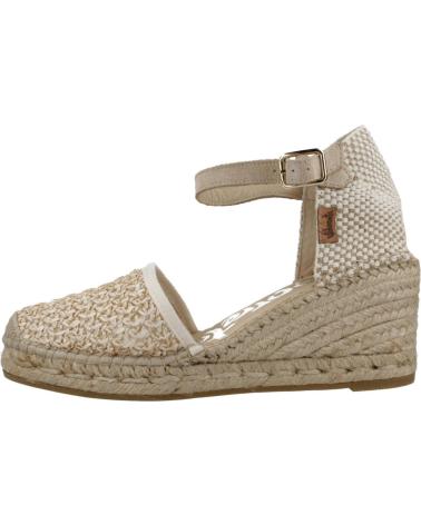 Sandali per Donna VIDORRETA ALPARGATAS MUJER MODELO 07100FBCL COLOR BEIS CRUDO