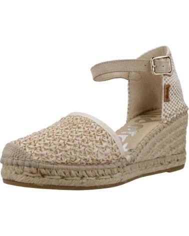 Sandales pour Femme VIDORRETA ALPARGATAS MUJER MODELO 07100FBCL COLOR BEIS CRUDO