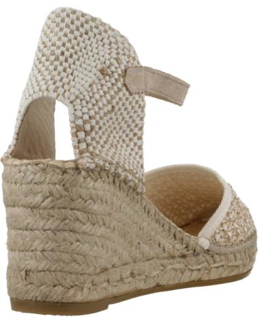 Sandales pour Femme VIDORRETA ALPARGATAS MUJER MODELO 07100FBCL COLOR BEIS CRUDO