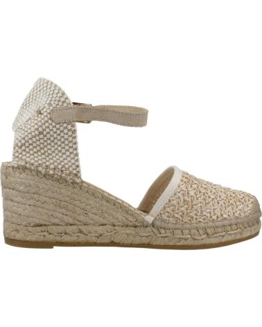 Sandales pour Femme VIDORRETA ALPARGATAS MUJER MODELO 07100FBCL COLOR BEIS CRUDO