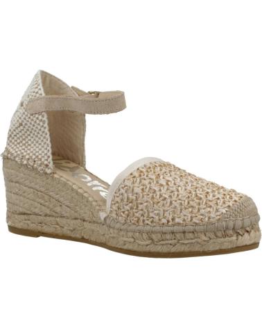 Sandales pour Femme VIDORRETA ALPARGATAS MUJER MODELO 07100FBCL COLOR BEIS CRUDO