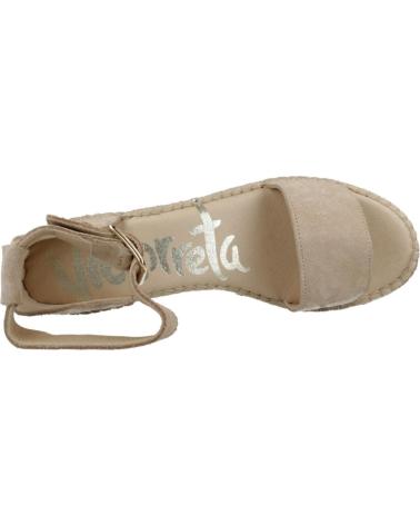 Sandali per Donna VIDORRETA ALPARGATAS MUJER MODELO 39200SRML COLOR MARRON CLARO ARENA
