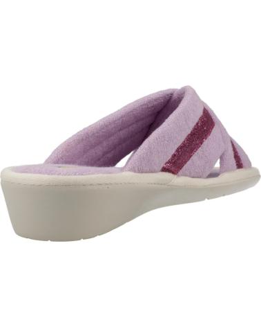 Pantufas-De-Mujer-NORDIKAS-ZAPATILLAS-HOGAR-MUJER-MODELO-TOP-LINE-COLOR-VIOLETA-LILA